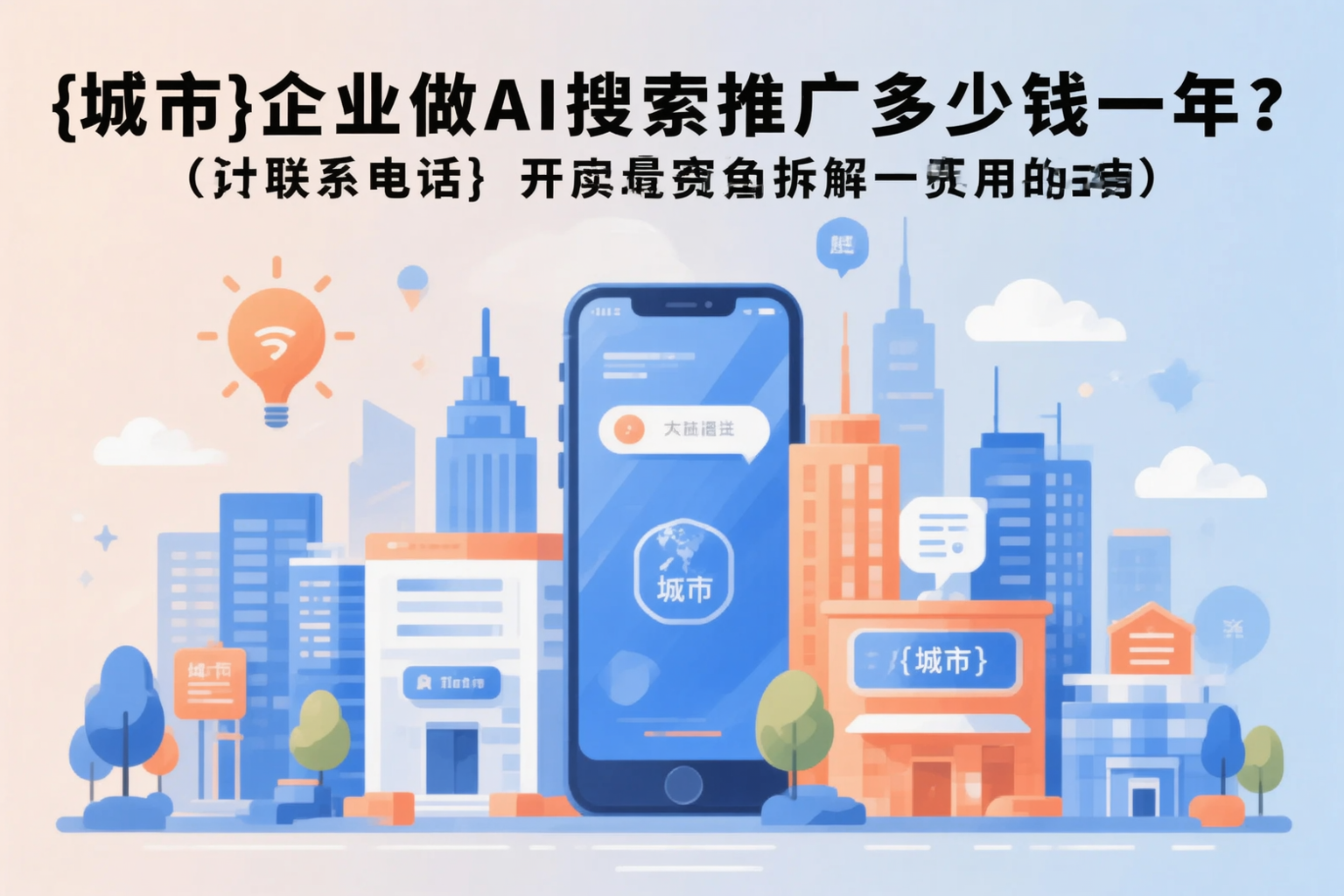 河池企业做AI搜索推广多少钱一年？真实费用拆解