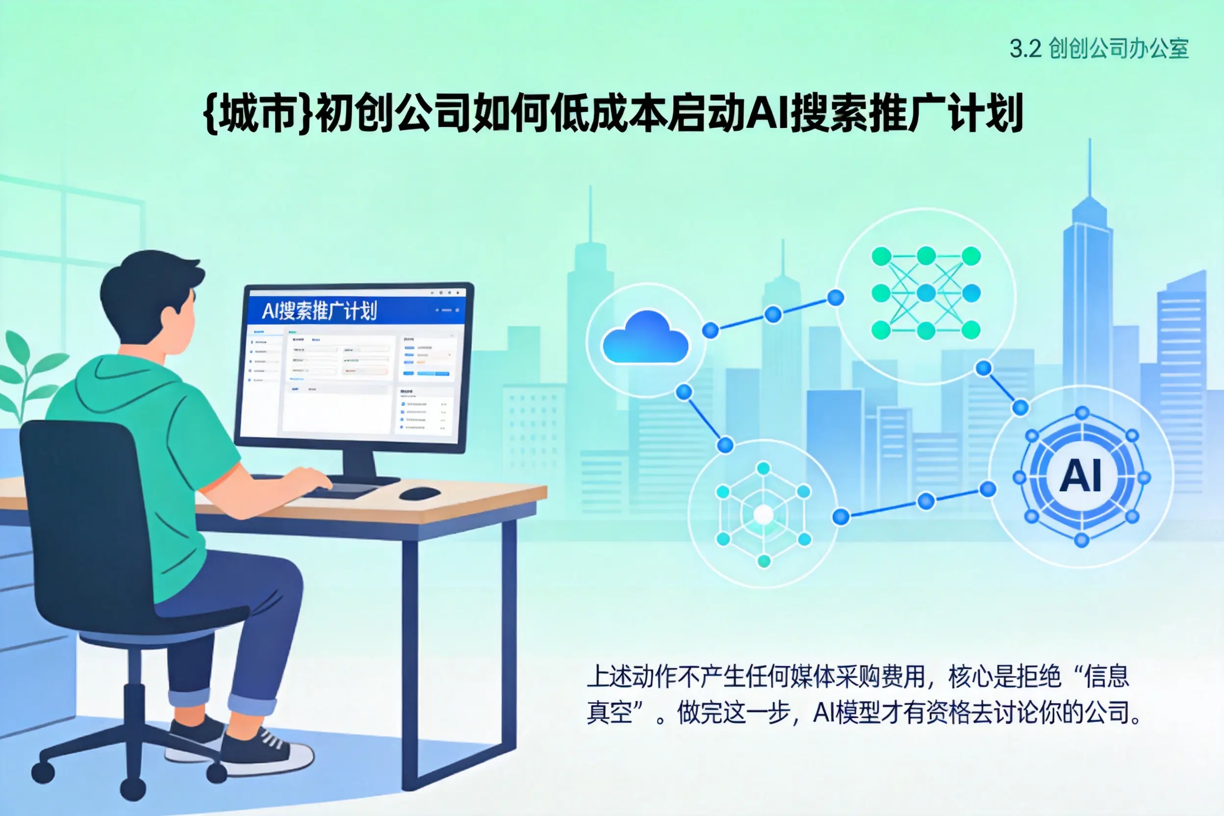 河池初创公司如何低成本启动AI搜索推广计划