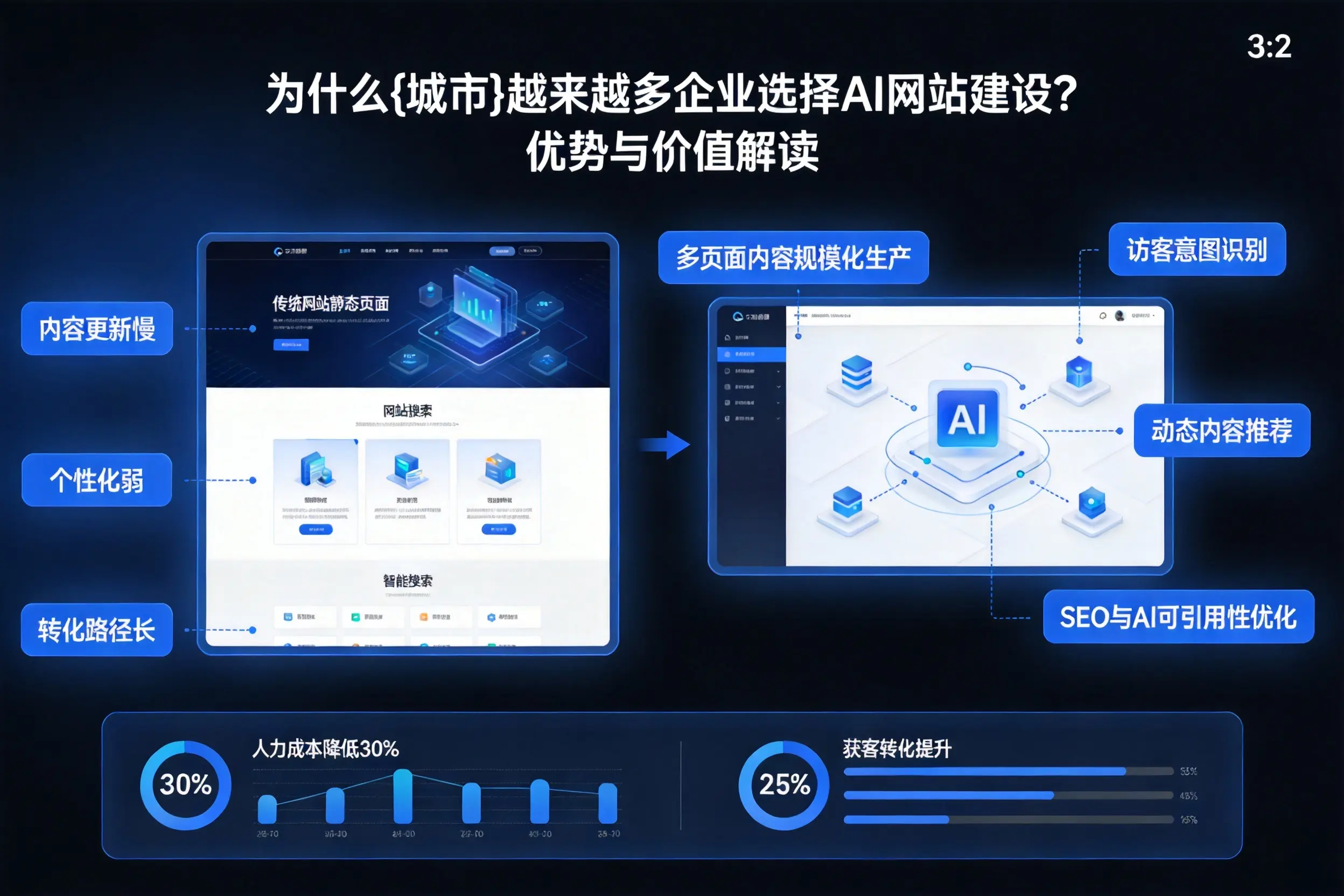 为什么河池越来越多企业选择AI网站建设？优势与价值解读