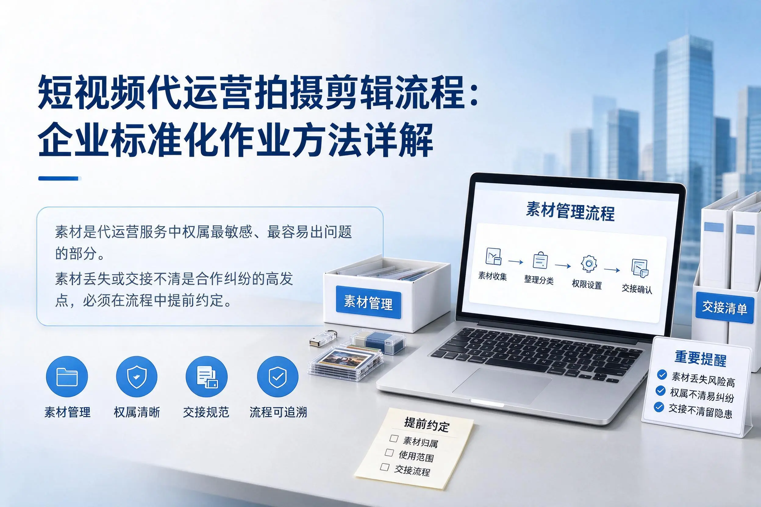 短视频代运营拍摄剪辑流程：河池企业标准化作业方法详解