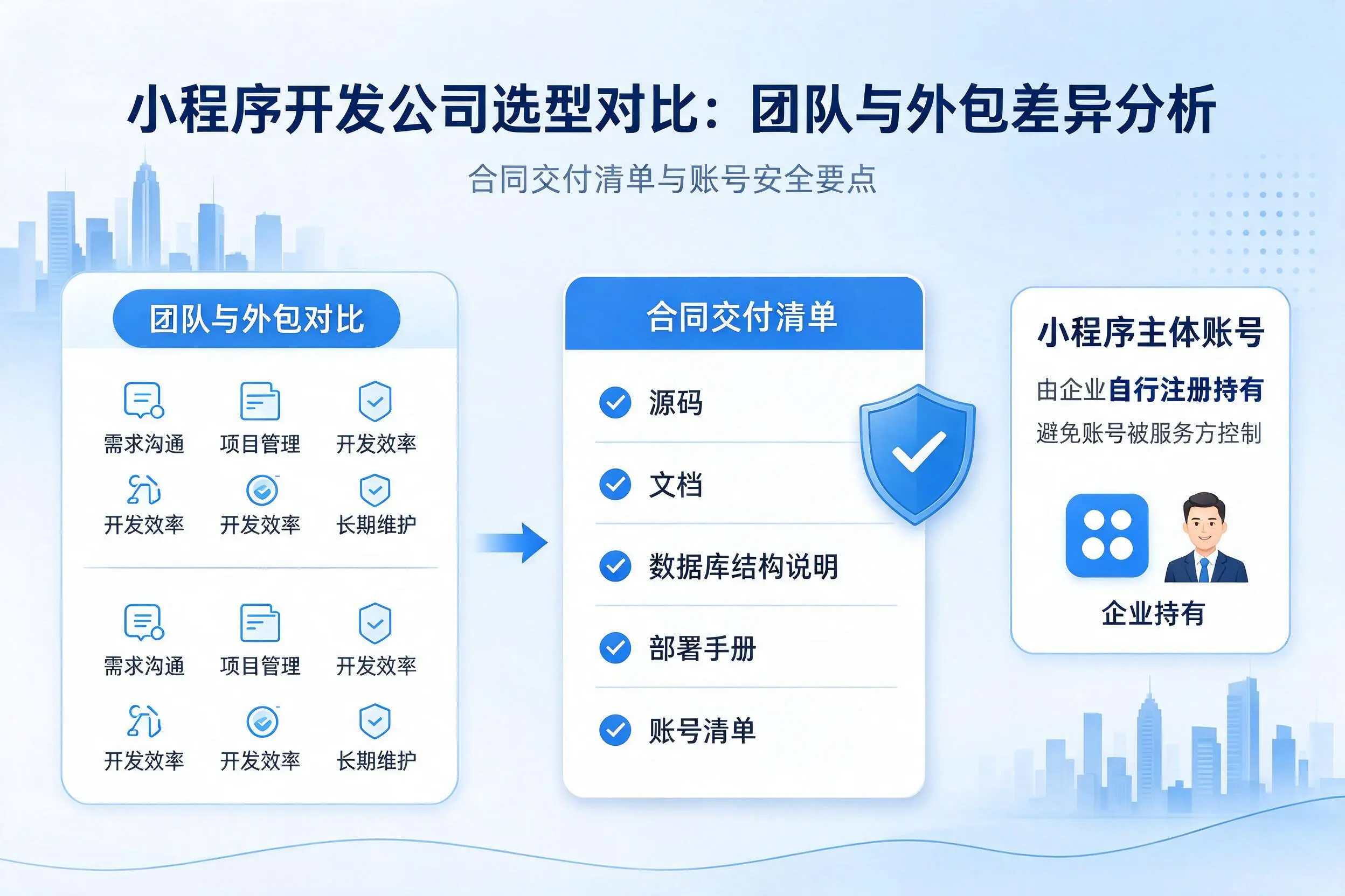 河池小程序开发公司选型对比:团队与外包差异分析