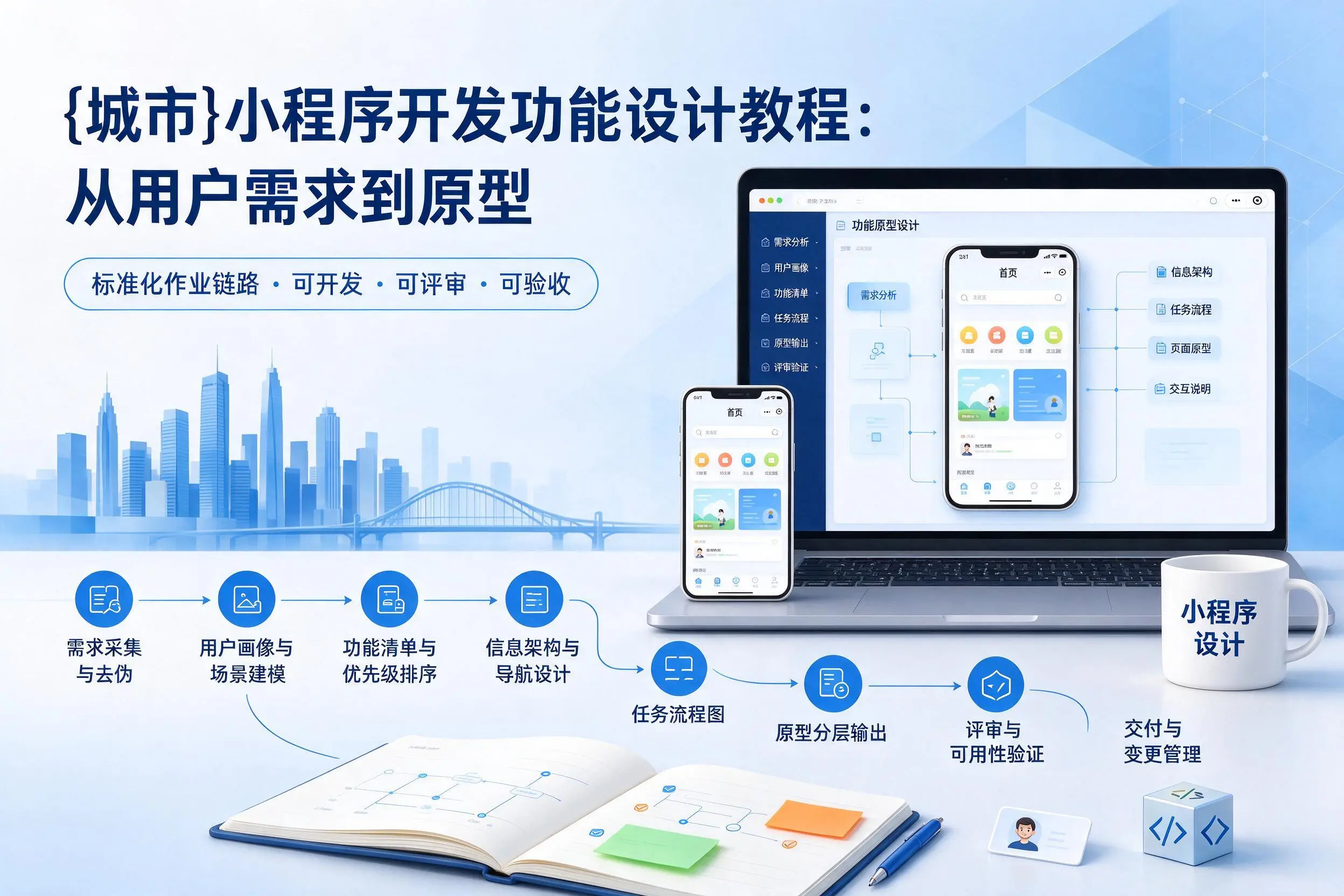 河池小程序开发功能设计教程:从用户需求到原型