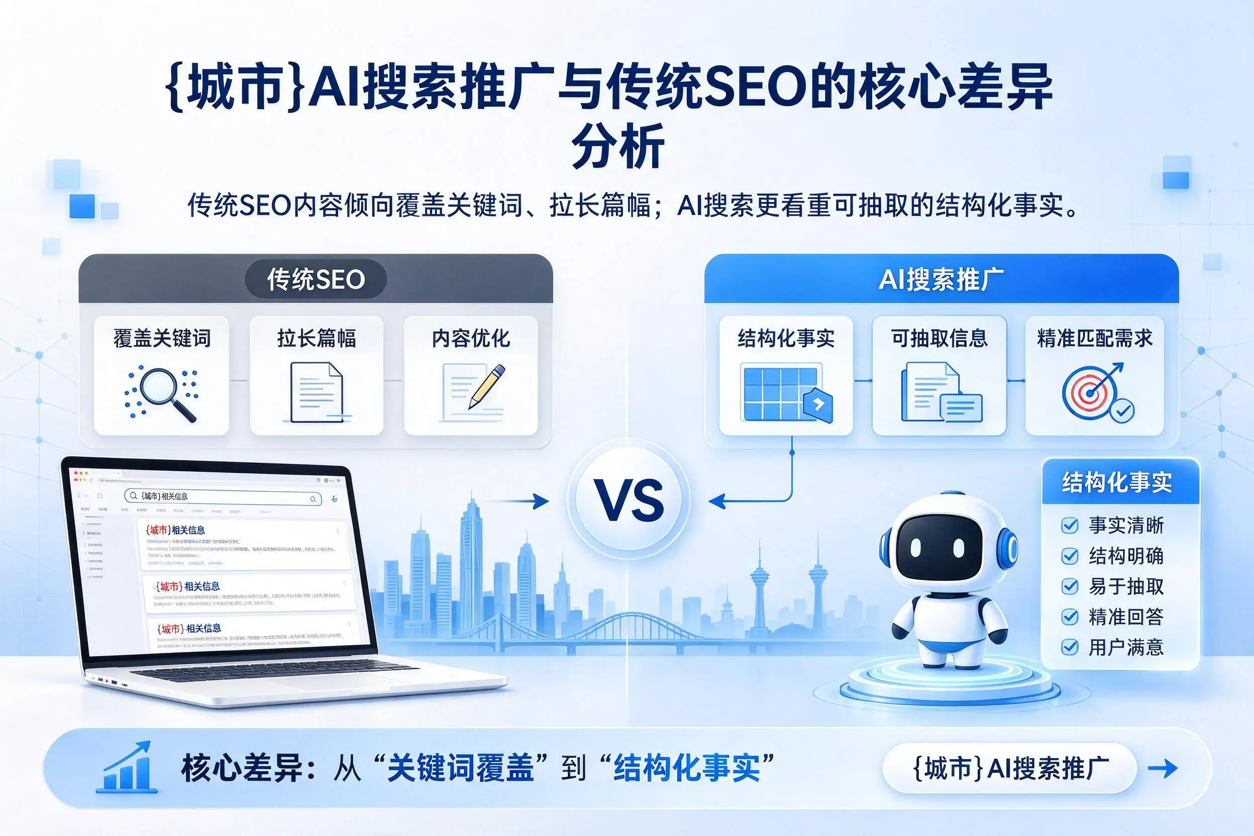 河池AI搜索推广与传统SEO的核心差异分析